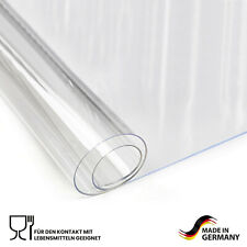 Tischmatte Tischschutz Folie transparent 2mm abgeschrägte Kante 45° Tischdecke  myynnissä  Leverans till Finland