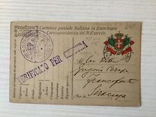 Ww1 cartolina postale usato  Roma