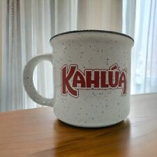 Bonita taza/taza de café licor KAHLUA 16 oz para acampar cerámica moteada segunda mano  Embacar hacia Argentina