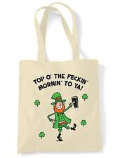 Leprechaun Top O'The Mornin 'Bolsa de Hombro - San Patricio Día Irlanda Irlandés comprar usado  Enviando para Brazil