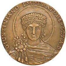 Medaglia giustiniano imperator usato  Italia