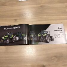 Brochure tracteur deutz d'occasion  Saint-André-lez-Lille