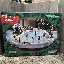 Mr Christmas Holiday Skaters Village Ice Skating Rink Victorian EUC See Video for sale  Shipping to South Africa