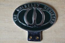 Wolseley car badge for sale  UK