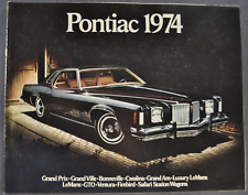 1974 pontiac brochure for sale  Olympia