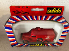 1/50 Solido Pompiers Dodge WC54 ref 2128 ancien TBE boite d'origine, occasion d'occasion  Lunel