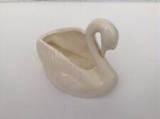 Ceramic swan trinket for sale  LONDON
