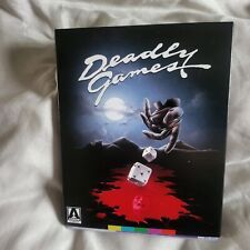 Capa Steve Railsback Deadly Games (Blu-ray, 1982, Arrow Limited Edition) comprar usado  Enviando para Brazil