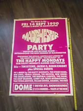 happy mondays poster for sale  MANCHESTER