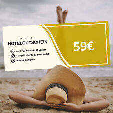 Multi hotel gutschein gebraucht kaufen  München