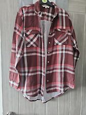 Ladies Next Brownie/red Checked Shirt Size 10 for sale  Shipping to South Africa