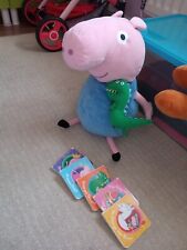 Used, Soft Toy Mascot Peppa Pig George Whit Books for sale  LYMM