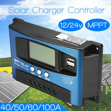 30~100A MPPT Solar Panel Battery Regulator Charge Controller 12/24V Auto & Dual for sale  Shipping to South Africa
