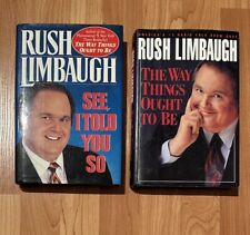 Rush limbaugh books for sale  Fairfield