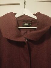 Burgundy coat 16 for sale  Ireland