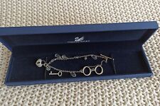 Swarovski charm bracelet for sale  CALDICOT