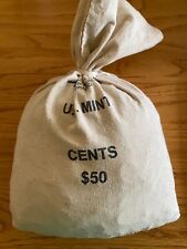 Used, 5000 Lincoln Wheat Cent Penny Copper 1909-1958 P/D/S Unsearched $50 Face Bag for sale  Silver Spring