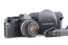 [QUASE PERFEITO-] Filme SLR Olympus om-1 Preto + G.Zuiko Auto-W 28mm f/3.5 JAPÃO comprar usado  Enviando para Brazil
