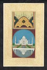 mughal miniature painting handmade moghul empire for sale  Shipping to Canada