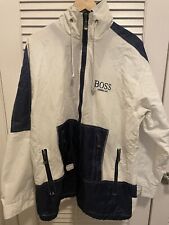 Vintage BOSS American Paris Collection Nautical Windbreaker Jacket 2XL Hoodie for sale  Shipping to South Africa