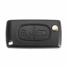 Usado, 2 Botões Flip Controle Remoto Chave Estojo Lâmina Shell Fob Fit Para Peugeot 207 307 308 408 comprar usado  Enviando para Brazil