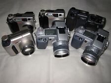 Lote de 6 cámaras digitales compactas de apuntar y disparar... Olympus, Minolta, Nikon... segunda mano  Embacar hacia Argentina