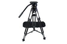 VINTEN VISION 100 HEAD CF CARBON TRIPOD SYS MIDSP BAR KNB BAG PL SERVICED 44Lb🔥, used for sale  Shipping to South Africa