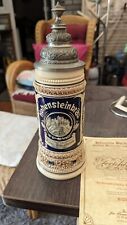 Bierkrug zinndeckel zertifikat gebraucht kaufen  Berlin