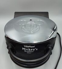 Máquina de waffle VillaWare Mickey's Waffler Disney Mickey Mouse testada funcionando comprar usado  Enviando para Brazil