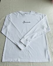 Camisa Abercrombie macia coleção a&f manga longa logotipo descontraído tamanho médio feminina comprar usado  Enviando para Brazil