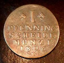Braunschweig pfennig 1826 usato  Spedire a Italy