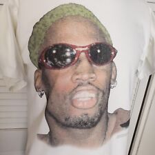 Camiseta Dennis Rodman 1996 Vintage Cabelo Não Muda Cor Bulls Rap Face Med Anos 90  comprar usado  Enviando para Brazil