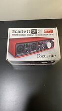 Interfaz de audio USB Focusrite Scarlett 2i2 (2da generación) NUNCA USADA, ¡CAJA ABIERTA! segunda mano  Embacar hacia Argentina