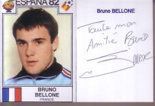 Bruno bellone autographe d'occasion  Niort