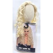 Curly blonde wig for sale  Shipping to Ireland