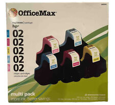 Cartucho de tinta remanufacturado OfficeMax marca OM99906 para paquete múltiple HP 02, nuevo, usado segunda mano  Embacar hacia Argentina