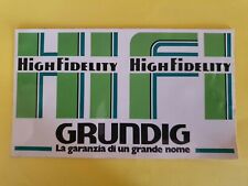 Grundig high fidelity usato  San Prospero