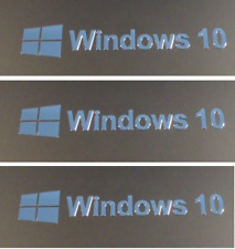 Windows dieci adesivo usato  Spedire a Italy