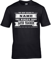 Latin teacher mens for sale  ENFIELD