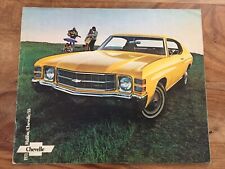 Brochure chevrolet chevelle d'occasion  Chartres