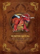 TAPA DURA 1E Monster Manual Advanced Dungeons & Dragons AD&D 1a Edición segunda mano  Embacar hacia Argentina