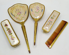 Vintage embroidered brush for sale  LIGHTWATER