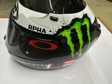 Used, Monster Motorcycle Bike Helmet ~ HJC ~ RPHA 10 ~  JL signed ~ XL ~ for sale  Shipping to South Africa