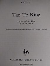 Tao king livre d'occasion  Saint-Denis-de-Pile