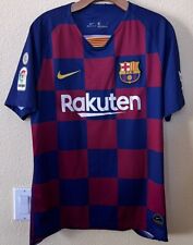 Camiseta deportiva de fútbol Nike Barcelona Rakuten Lionel Messi para hombre talla M segunda mano  Embacar hacia Argentina