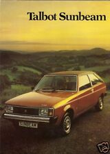 Talbot sunbeam 1979 for sale  UK