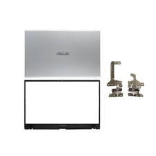 Nova Prata Para ASUS VivoBook X512 X512U V5000F LCD Capa Traseira + Moldura Frontal + Dobradiças comprar usado  Enviando para Brazil