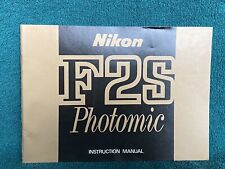 Nikon f2s photomic for sale  Iowa City