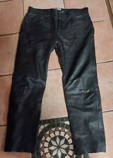 Leder jeans hose gebraucht kaufen  Heidesee