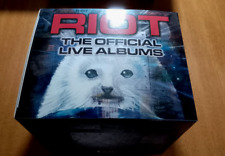 Riot - The Official Live Albums 9 CDs duplos Box Set BRASIL Apenas RARO!!!, usado comprar usado  Brasil 